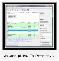 Onilne Css Packer javascript how to override encodeuri