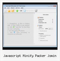 Decrypt Javascript Obfuscator For Free javascript minify packer jsmin