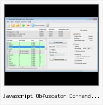 Php Java Minifi javascript obfuscator command line linux