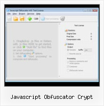 Encrypt Javascript Source Code Open Source javascript obfuscator crypt