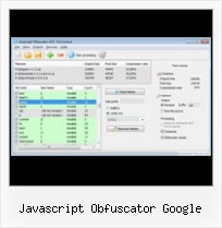De Compress Js Code javascript obfuscator google