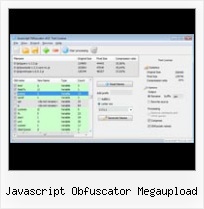 Yuicompressor Online Tool javascript obfuscator megaupload