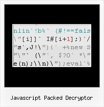 Decodeurl Javascript javascript packed decryptor