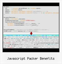 Output Of Js P A C K E R javascript packer benefits