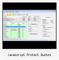 Rails Javascript Code Minify javascript protect quotes