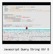 Email Obfuscate Geo Example Or Demo javascript query string utf 8