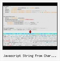Compress String Javascript javascript string from char obfuscation