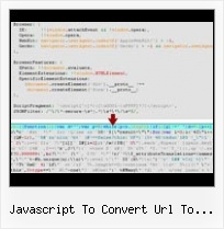 Yui Compressor Gui Mac javascript to convert url to unicode