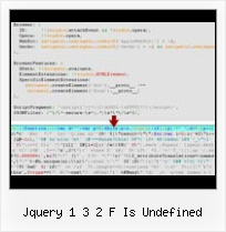 Yui Compress Option jquery 1 3 2 f is undefined