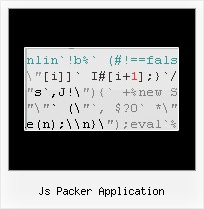 Google Compress Javascript js packer application