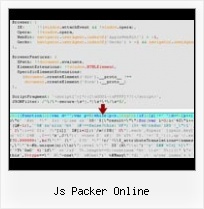 Java Script Compactor Ant Target js packer online