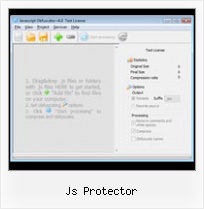 Minify Html Jsminifier js protector