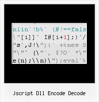 Un Obfuscate Javascript jscript dll encode decode