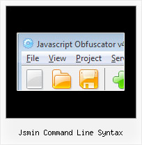 Jquery Online Packer jsmin command line syntax