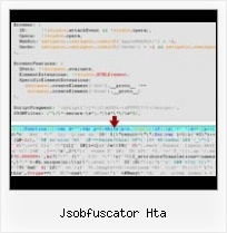 Javascript Encoded Exploits jsobfuscator hta
