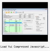 Javascript Minifier Ubuntu load yui compressed javascript files test