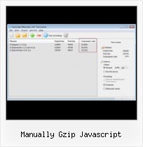 Apostrophe In Javascript manually gzip javascript