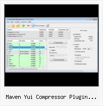 Closure Compiler maven yui compressor plugin problem