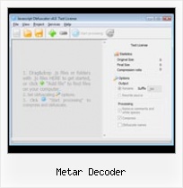 Yui Compressor Mac metar decoder