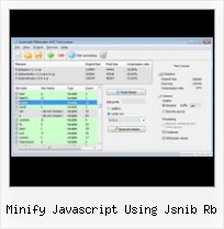 Reverse Minify Javascript minify javascript using jsnib rb