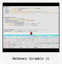 Jscript Compressor netbeans scramble js