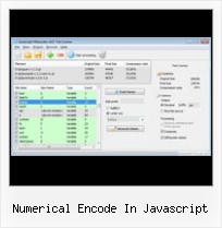 How To Decompress Javascript With Yui numerical encode in javascript