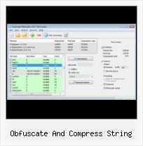 Yui Encode Entity obfuscate and compress string