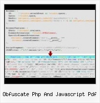 Combine Js Command Line obfuscate php and javascript pdf