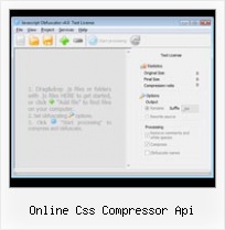 Visual Studio 2008 Obfuscator Javascript online css compressor api