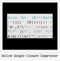 Javascript Obfuscate Visual Studio online google closure compressor