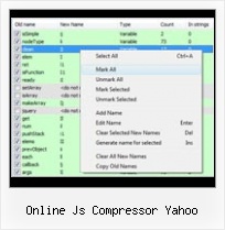 Check File Name Upload For Specila Characters Using Javascript online js compressor yahoo