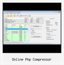 Javascript Compress File online php compressor