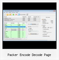 Warning Found An Undeclared Symbol Jquery packer encode decode page
