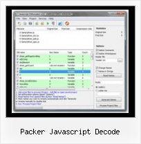 Javascript Encode Decode packer javascript decode
