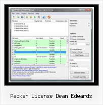 Html Yui Obfuscate packer license dean edwards