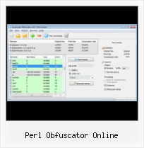 Eclipse Minifier perl obfuscator online
