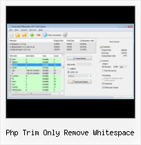 Compress Javascript Commandline php trim only remove whitespace