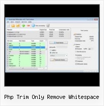 How To Pack And Unpack Javscript php trim only remove whitespace
