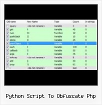 Xml Minify Online python script to obfuscate php