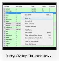 Javascript Encode Guess query string obfuscation javascript