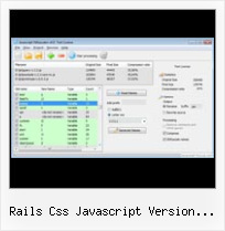 Javascript Scramble Compress rails css javascript version number