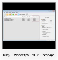 Yui Compressor Core Js Sharepoint ruby javascript utf 8 unescape