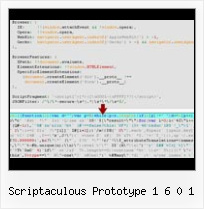 Code Mirror Javascript Example scriptaculous prototype 1 6 0 1