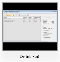 Javascript Minifier Gem shrink html