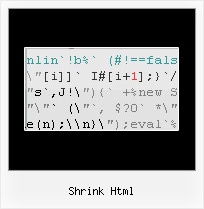 Encode Json Javascript shrink html