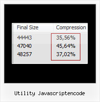 Javascript Obfuscator Compare utility javascriptencode