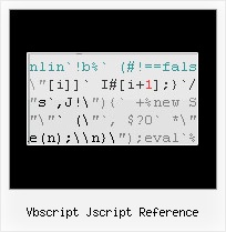 Javascript Encodeunicode vbscript jscript reference