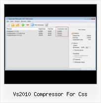 Javascript Encode Html Entities vs2010 compressor for css