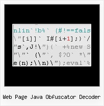 Apostrophe In Javascript web page java obfuscator decoder