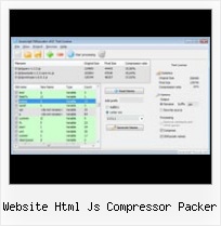 Maven Yuicompressor website html js compressor packer